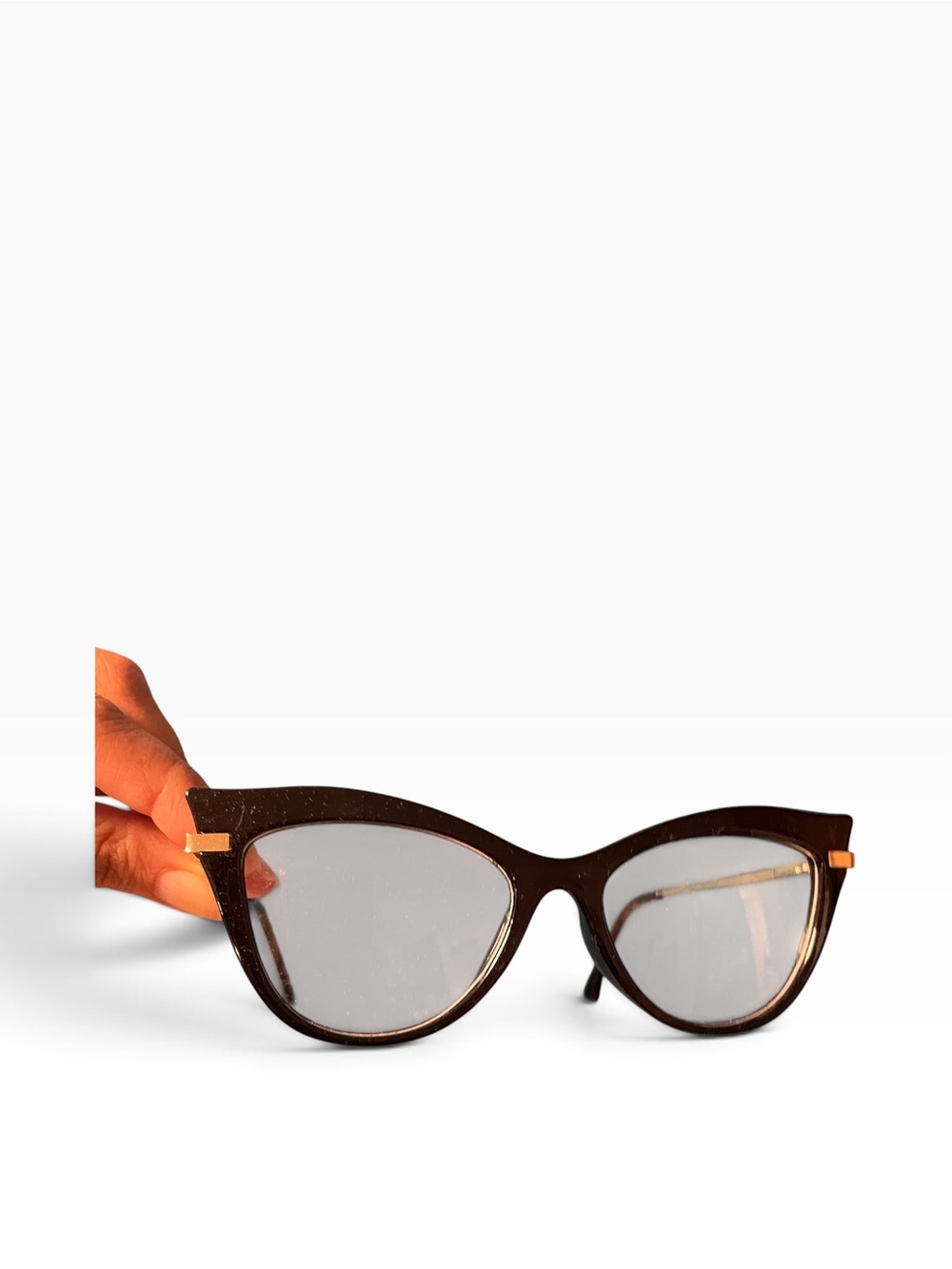 Classic Brown Cat-Eye Women's Sunglasses